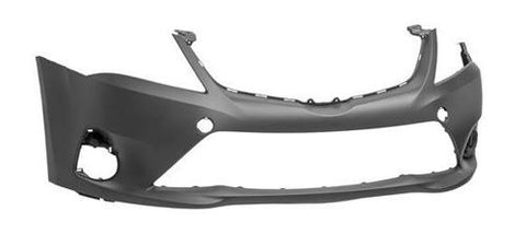 Toyota Avensis (Not Verso) Estate 2012-2015 Front Bumper No Sensor Holes No Wash Jet Holes (With Template To Drill Holes) Primed