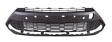 Toyota C-HR Hatchback 2019-2023 Front Bumper Grille Centre Section With Sensor Holes - Textured Black