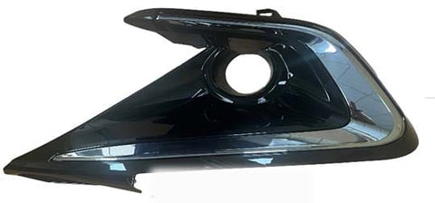 Toyota Corolla 5 Door Hatchback 2022- Front Bumper Grille Outer Section With Lamp Hole With Chrome Trim Passenger Side L