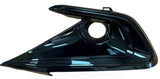 Toyota Corolla 5 Door Hatchback 2022- Front Bumper Grille Outer Section With Lamp Hole No Chrome Type Passenger Side L