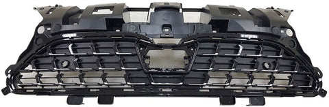 Toyota Yaris Cross 5 Door Hatchback 2021- Front Grille With Sensor Hole No Camera Hole Chrome & Black 