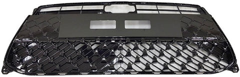 Toyota Aygo 5 Door Hatchback 2022- Front Grille No Sensor Holes Gloss Black 