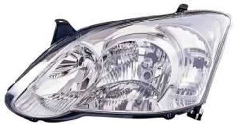 Toyota Corolla 5 Door Hatchback 2004-2007 Headlamp Halogen Passenger Side L