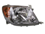 Toyota Hilux Pickup 2005-2009 Headlamp Manual Type Amber Indicator Driver Side R