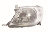 Toyota Hilux Pickup 2009-2012 Headlamp Halogen Passenger Side L