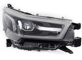 Toyota Hilux Pickup 2020-2024 Headlamp LED Type With LED Daytime Running Lamp With Grey Surround (Fits Invincible-X Models) Black Inner Driver Side R