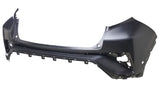 Toyota C-HR Hatchback 2019-2023 Rear Bumper Upper Section With Sensor Holes Needs Priming
