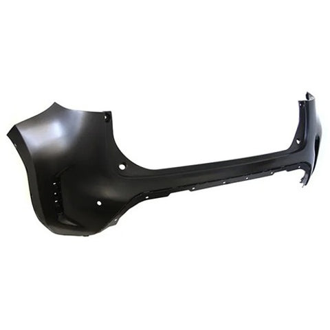 Toyota Yaris Cross 5 Door Hatchback 2021- Rear Bumper Upper Section With Sensor Holes Needs Priming