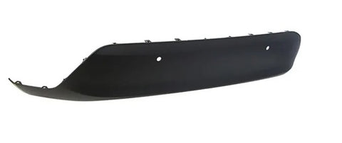 Toyota Yaris Cross 5 Door Hatchback 2021- Rear Bumper Lower Section With Sensor Holes Matt Black