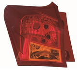 Toyota Auris Estate 2013-2015 Rear Lamp Outer Section (Not LED Type) Passenger Side L