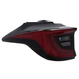 Toyota Yaris 5 Door Hatchback 2020- Rear Lamp Outer Section LED Type Smoked Indicator Passenger Side L