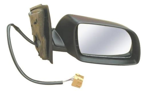 Volkswagen Polo 5 Door Hatchback 2002-2005 Door Mirror Electric Heated Manual Fold - Black Cover Passenger Side L