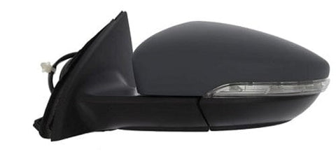 Volkswagen Passat Estate 2011-2015 Door Mirror Electric Heated Power Fold Primed Cover Passenger Side L