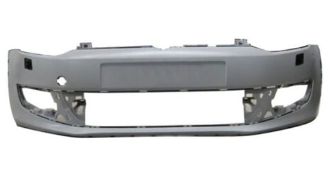 Volkswagen Polo 3 Door Hatchback 2009-2014 Front Bumper With Wash Jet Holes (Match & S & SE Models) Primed