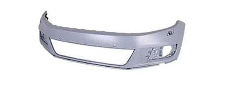 Volkswagen Tiguan Estate 2011-2016 Front Bumper With Sensor Holes With Wash Jet Holes With Park Assist Holes (Not Escape or R-Line Models) Primed