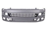 Volkswagen Caravelle MPV 2010-2015 Front Bumper With Wash Jet Holes With Sensor Holes Smooth Primed