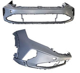 Volkswagen Taigo Hatchback 2022- Front Bumper (Not Black Edition or R-Line Models) Primed