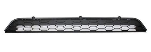 Volkswagen Tiguan Estate 2016-2020 Front Bumper Grille Centre Section Upper Part No Sensor Holes No Chrome Trim (All Models - Except R-Line)