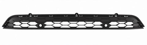 Volkswagen Tiguan Estate 2016-2020 Front Bumper Grille Centre Section Upper Part With Sensor Holes No Chrome Trim (All Models - Except R-Line)