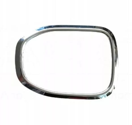 Volkswagen T-Cross Hatchback 2019-2024 Front Bumper Trim Outer Section Chrome Driver Side R