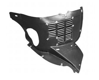 Volkswagen Golf 3 Door Hatchback 2013-2017 Front Wheel Arch Liner Front Section Passenger Side L