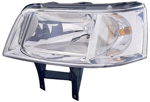 Volkswagen Transporter Van 2003-2010 T5 Headlamp Halogen H4 Single Reflector Type Passenger Side L