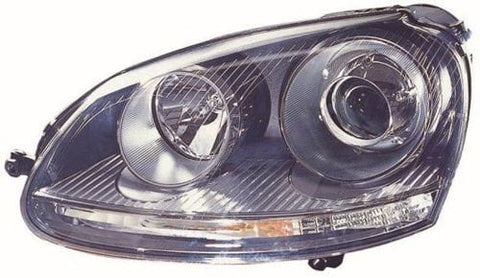 Volkswagen Jetta Saloon 2005-2011 Headlamp Xenon Passenger Side L