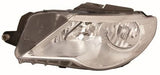 Volkswagen Passat CC Coupe 2008-2012 Headlamp Halogen Passenger Side L