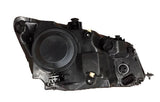 Volkswagen Caddy Life MPV 2010-2015 Headlamp Halogen H4 Single Reflector Type With Chrome Trim Passenger Side L