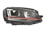 Volkswagen Golf 3 Door Hatchback 2013-2017 Headlamp Bi-Xenon D3S With Dynamic Cornering H7 Lamp With LED Daytime Running Lamp (Fits GTi Models) Driver Side R