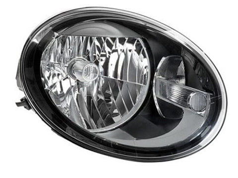 Volkswagen Beetle Hatchback 2012-2016 Headlamp Halogen Type Driver Side R