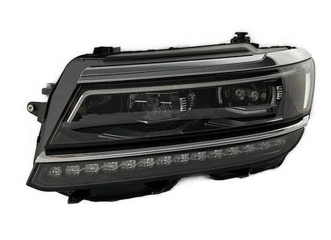 Volkswagen Tiguan Estate 2016-2020 Headlamp LED Type With Adaptive Lighting With LED Daytime Running Lamp Passenger Side L