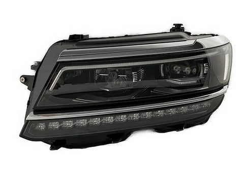 Volkswagen Tiguan Estate 2016-2020 Headlamp LED With Adaptive Lighting With LED Daytime Running Lamp Passenger Side L