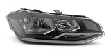 Volkswagen Polo 5 Door Hatchback 2018-2021 Headlamp Halogen Type Driver Side R