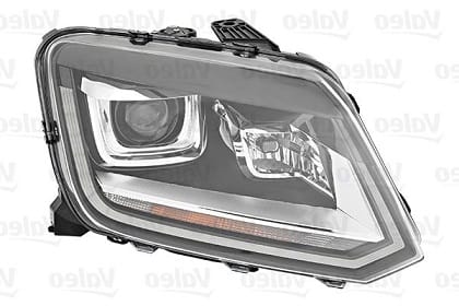 Volkswagen Amarok Pickup 2016-2021 Headlamp Bi-Xenon Type With LED Daytime Running Lamp Driver Side R