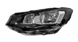 Volkswagen Caddy Life MPV 2020- Headlamp Halogen H7 H15 Twin Reflector Type With Halogen Daytime Running Lamp Passenger Side L