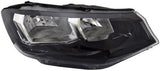 Volkswagen Caddy Van 2021- Headlamp Halogen Type With Halogen Daytime Running Lamp Driver Side R