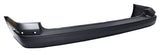 Volkswagen Transporter T6 Van 2015-2020 Rear Bumper No Sensor Holes With Template To Drill Sensors (Tailgate Models) Satin Black