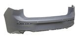 Volkswagen Golf 5 Door Hatchback 2020-2024 Rear Bumper With 4 Sensor Holes No Park Assist Holes With Template To Drill Holes (Active & Life & Style Models) Primed