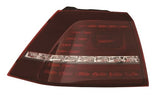 Volkswagen Golf 3 Door Hatchback 2013-2017 Rear Lamp (LED Type) Passenger Side L