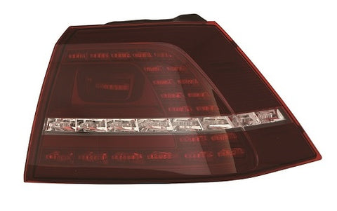 Volkswagen Golf 5 Door Hatchback 2013-2017 Rear Lamp (LED Type) Driver Side R