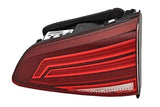 Volkswagen Golf 3 Door Hatchback 2017-2020 MK7 Facelift Rear Lamp Inner Section LED Type Driver Side R