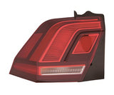 Volkswagen Tiguan Allspace Estate 2022-2024 Rear Lamp LED Outer Section Bulb Indicator Type (Not R-Line Models) Passenger Side L