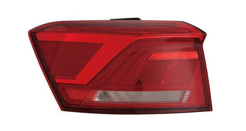 Volkswagen T-Roc Hatchback 2017-2022 Rear Lamp Outer Section (LED Type) Passenger Side L