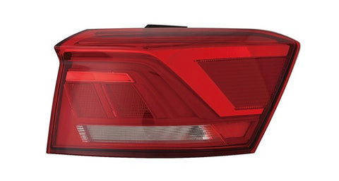 Volkswagen T-Roc Hatchback 2017-2022 Rear Lamp LED Outer Section Driver Side R