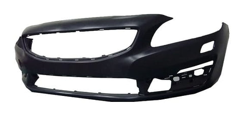 Volvo S60 Saloon 2013-2018 Front Bumper No Sensor Holes With Wash Jet Holes (Not R-Design Models) Needs Priming