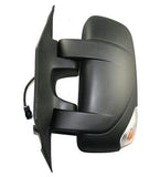 Nissan Interstar Van 2022-2024 Door Mirror Electric Heated Short Arm Black Cover Passenger Side L