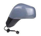 Vauxhall Mokka Hatchback 2012-2016 Door Mirror Electric Heated Manual Fold With Black Textured Arm Primed Cover Passenger Side L