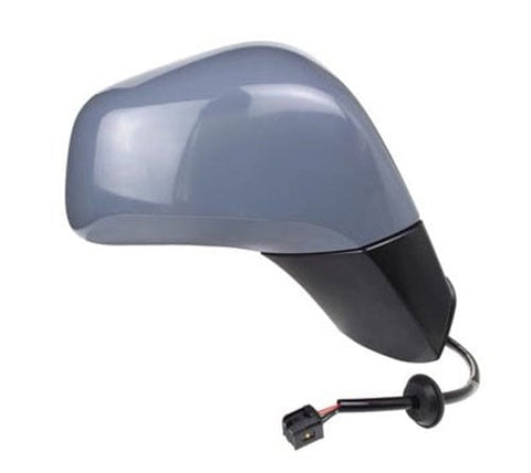 Vauxhall Mokka Hatchback 2012-2016 Door Mirror Electric Heated Manual Fold With Black Textured Arm Primed Cover Driver Side R