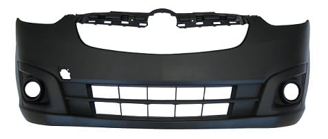 Vauxhall Combo Van 2011-2018 Front Bumper With Lamp Holes Textured